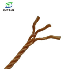 Durable 3 Strand Brown Twisted/Twist White PP/Polypropylene Splitfilm/Split Film Rope for Agriculture Packing